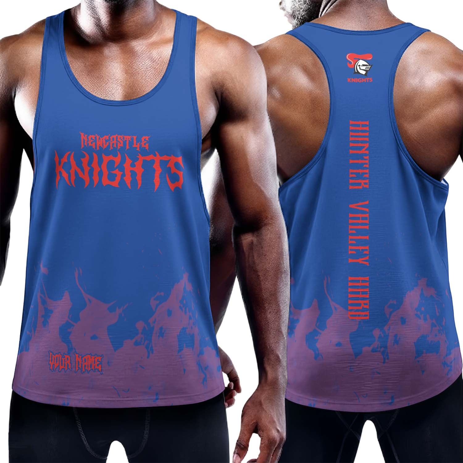 Auspiritmerch Newcastle Knights Personalized Unisex Tank Top Gift For Fans