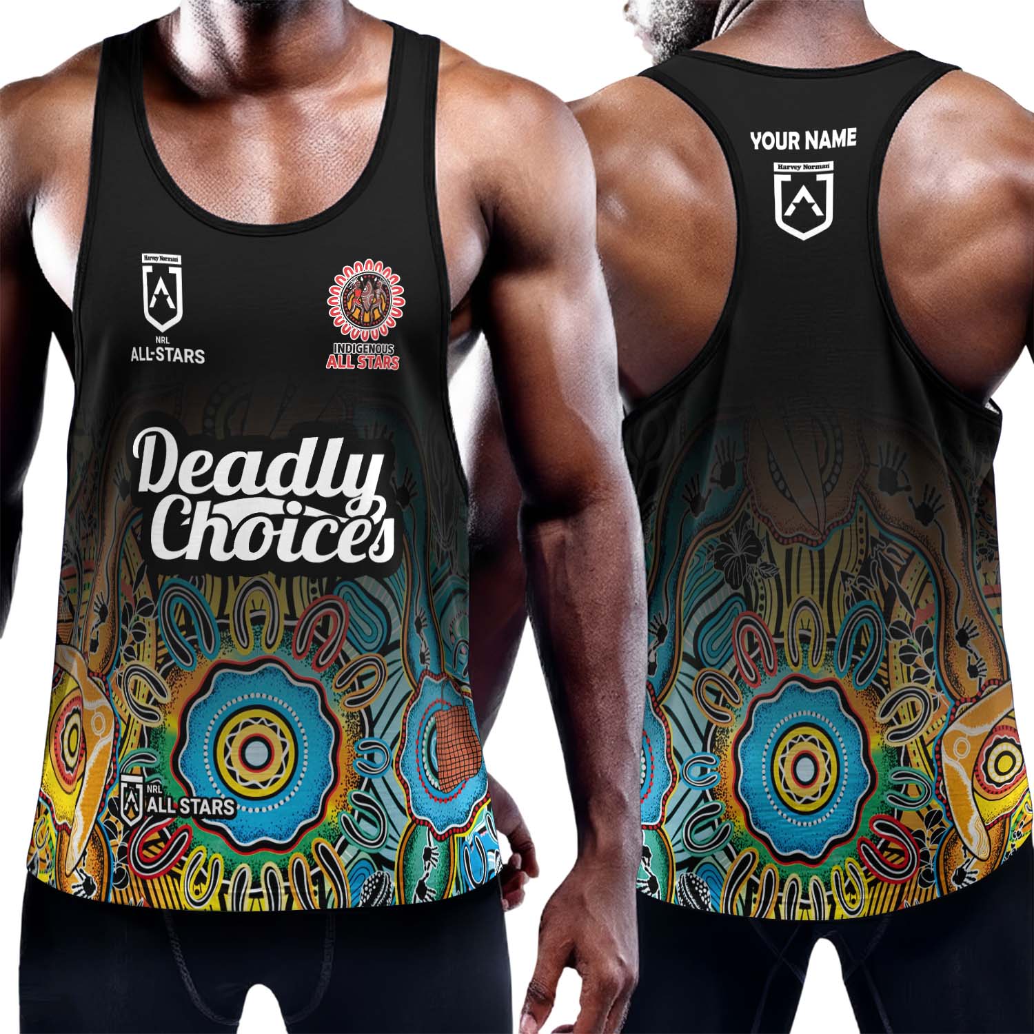 Auspiritmerch Indigenous All Stars Personalized Unisex Tank Top Gift For Fans
