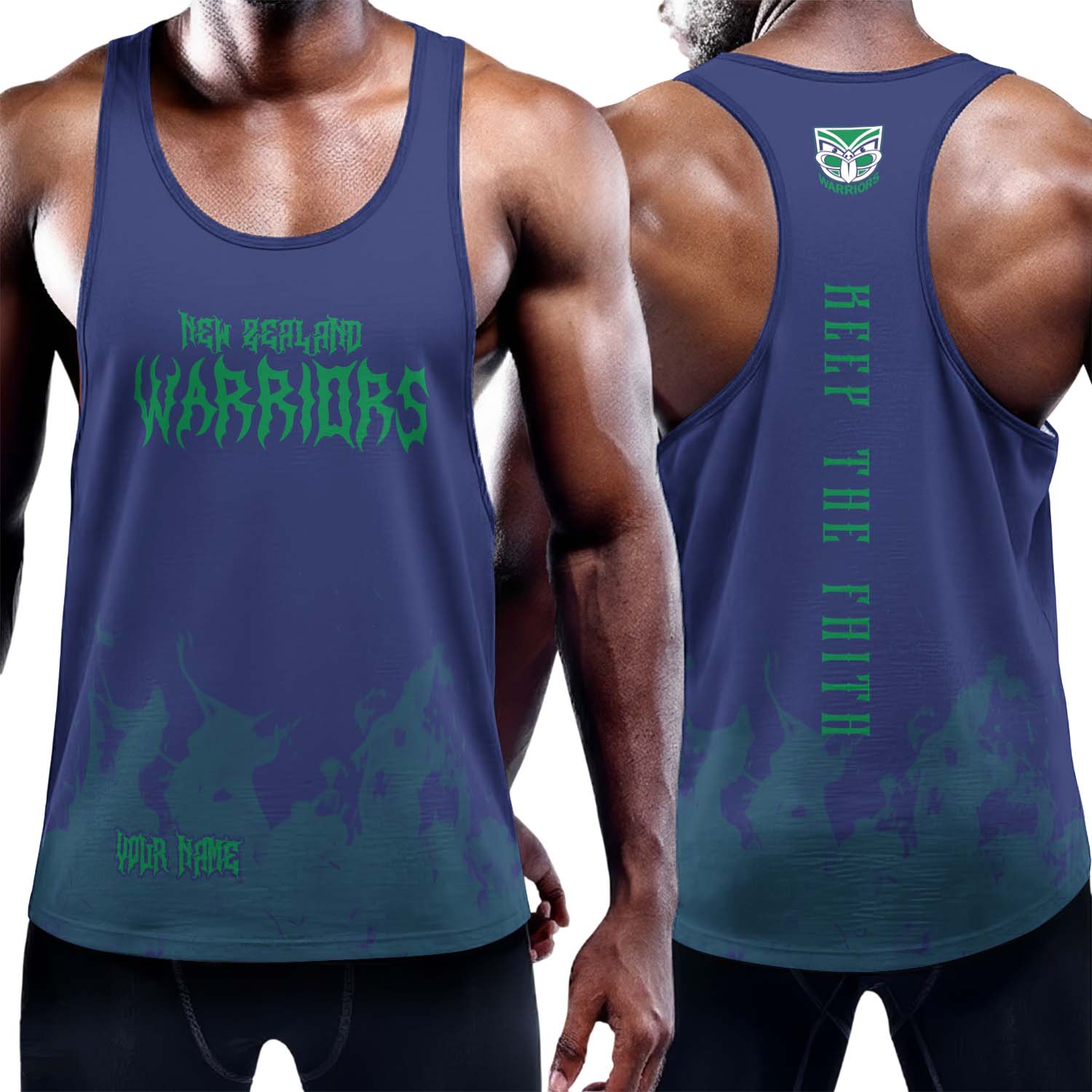 Auspiritmerch New Zealand Warriors Personalized Unisex Tank Top Gift For Fans