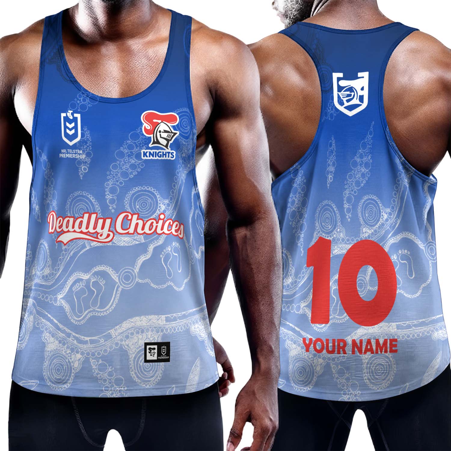Auspiritmerch Newcastle Knights Personalized Unisex Tank Top Gift For Fans