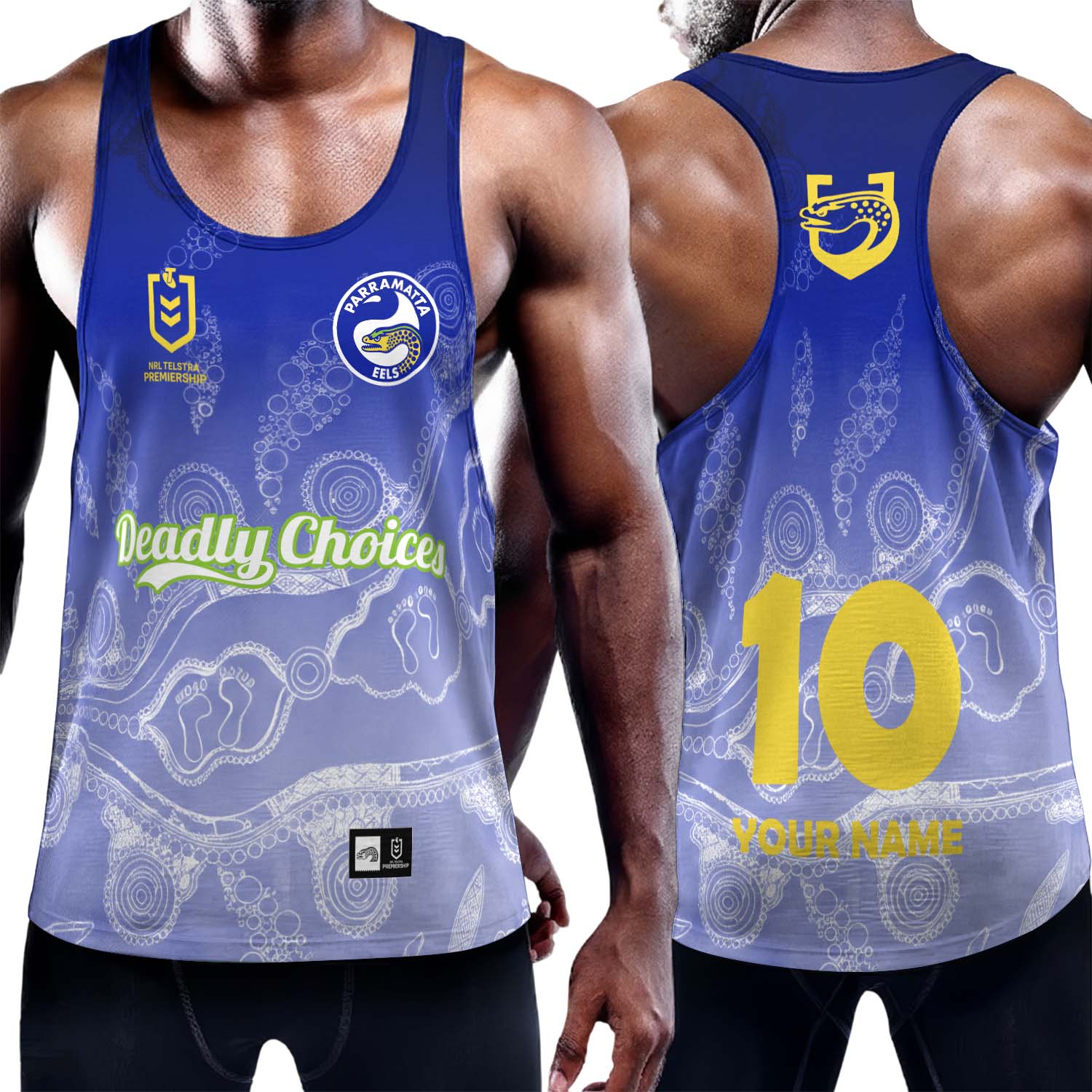 Auspiritmerch Parramatta Eels Personalized Unisex Tank Top Gift For Fans