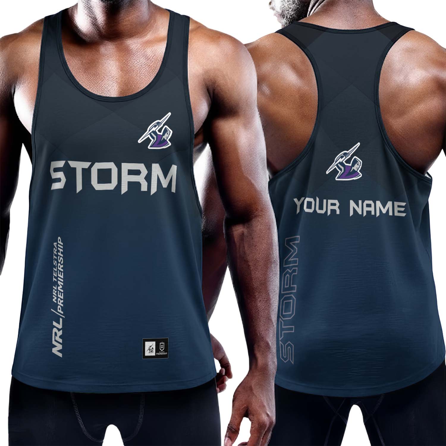 Auspiritmerch Melbourne Storm Personalized Unisex Tank Top Gift For Fans