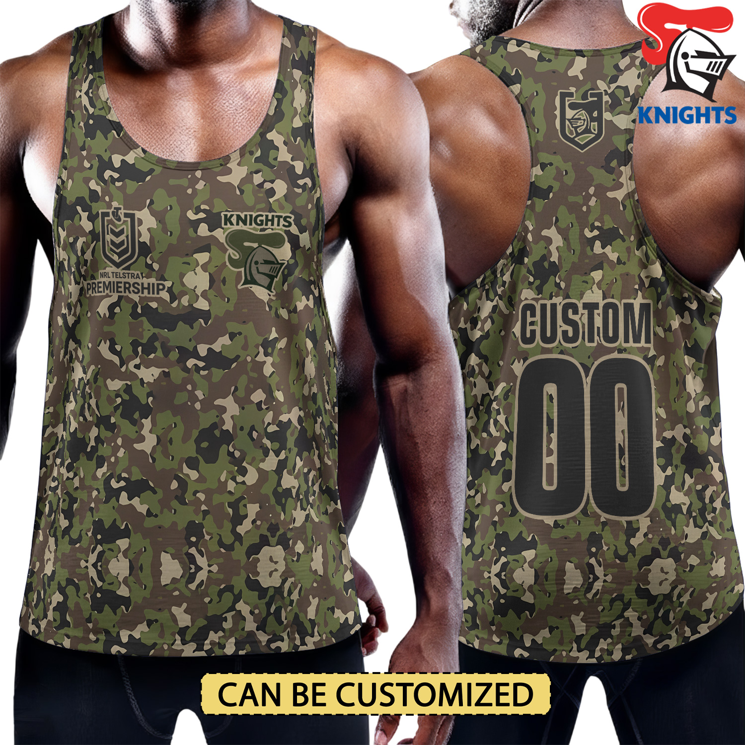 Auspiritmerch Newcastle Knights Personalized Unisex Tank Top Gift For Fans