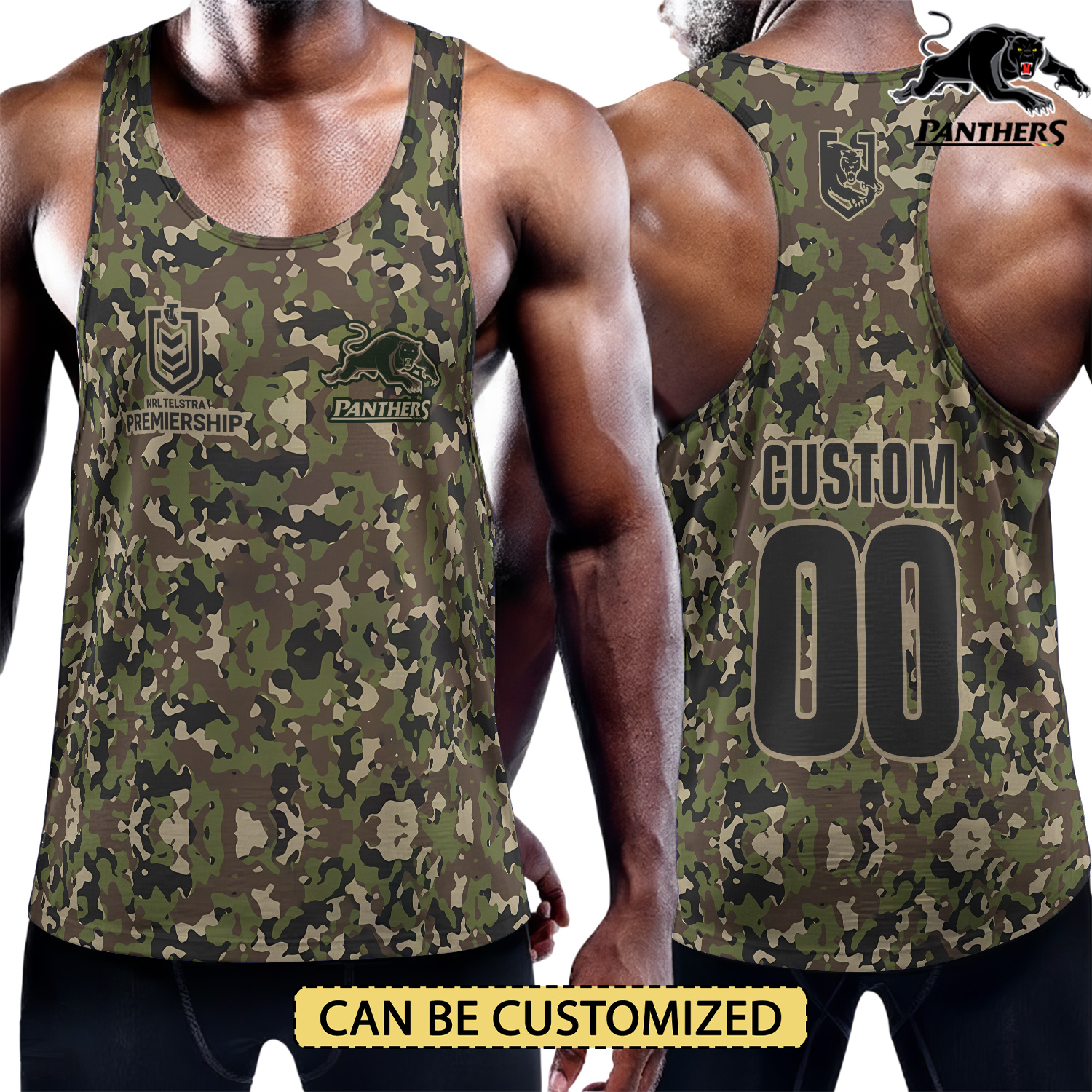 Auspiritmerch Penrith Panthers Personalized Unisex Tank Top Gift For Fans