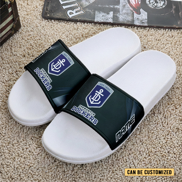 Auspiritmerch Fremantle Dockers Personalized Sports Slippers Gift For Fans