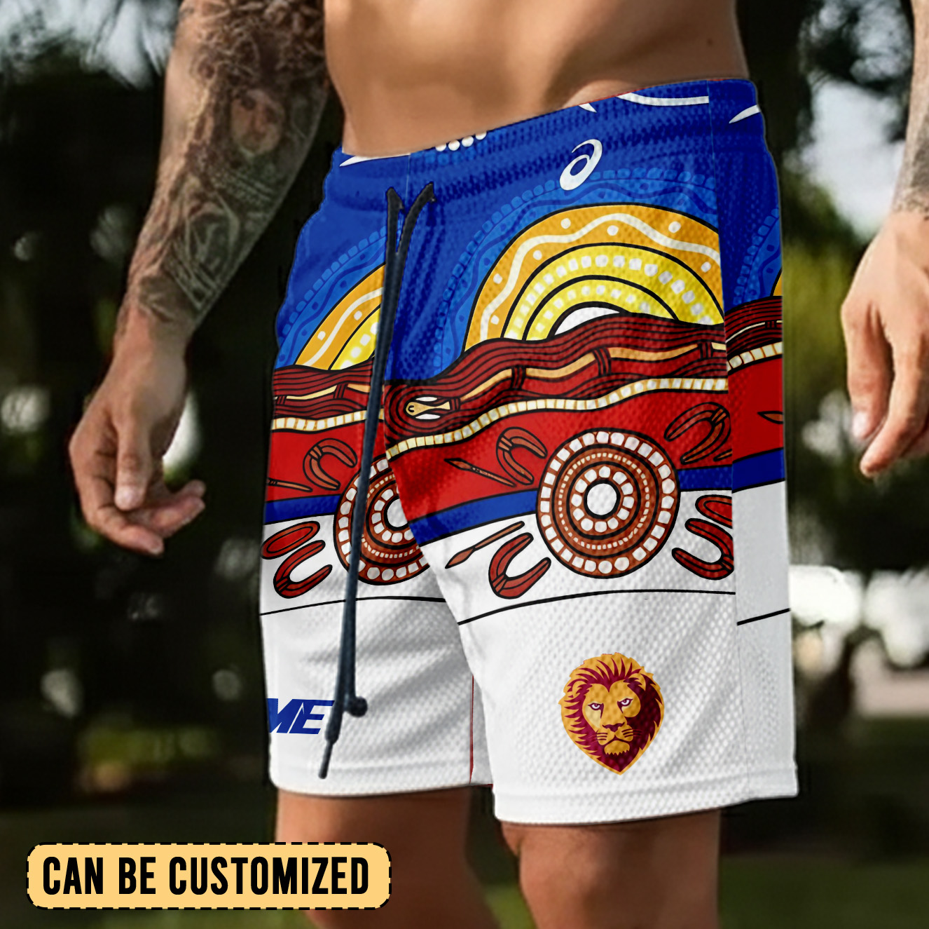 Auspiritmerch Brisbane Lions Personalized Short Pants Gift For Fans