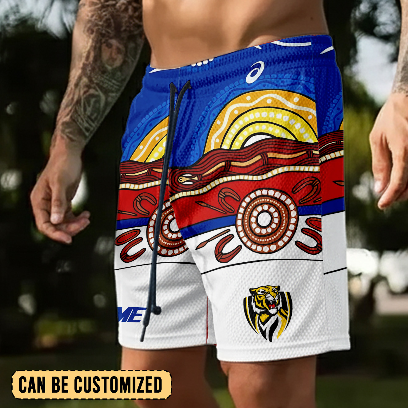 Auspiritmerch Richmond Tigers Personalized Short Pants Gift For Fans