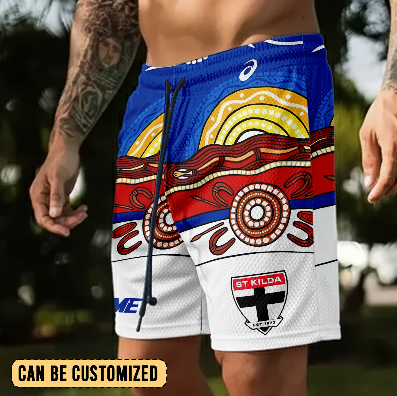 Auspiritmerch St Kilda Saints Personalized Short Pants Gift For Fans