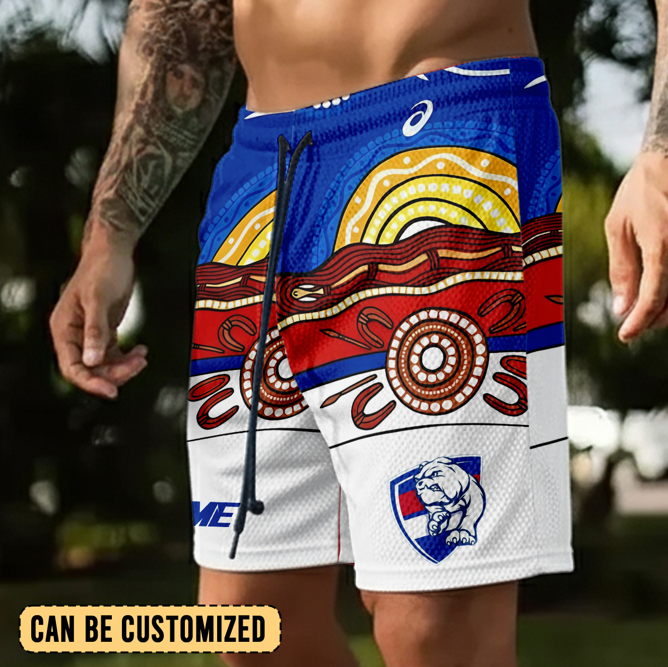 Auspiritmerch Western Bulldogs Personalized Short Pants Gift For Fans