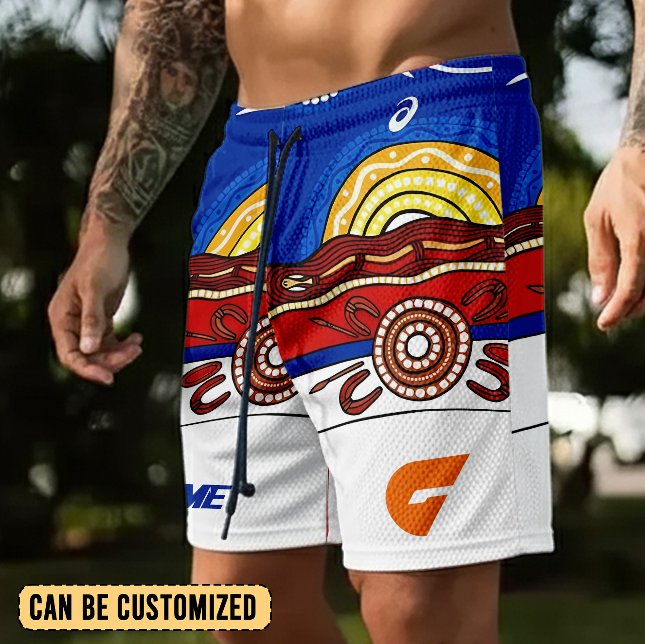 Auspiritmerch GWS Giants Personalized Short Pants Gift For Fans