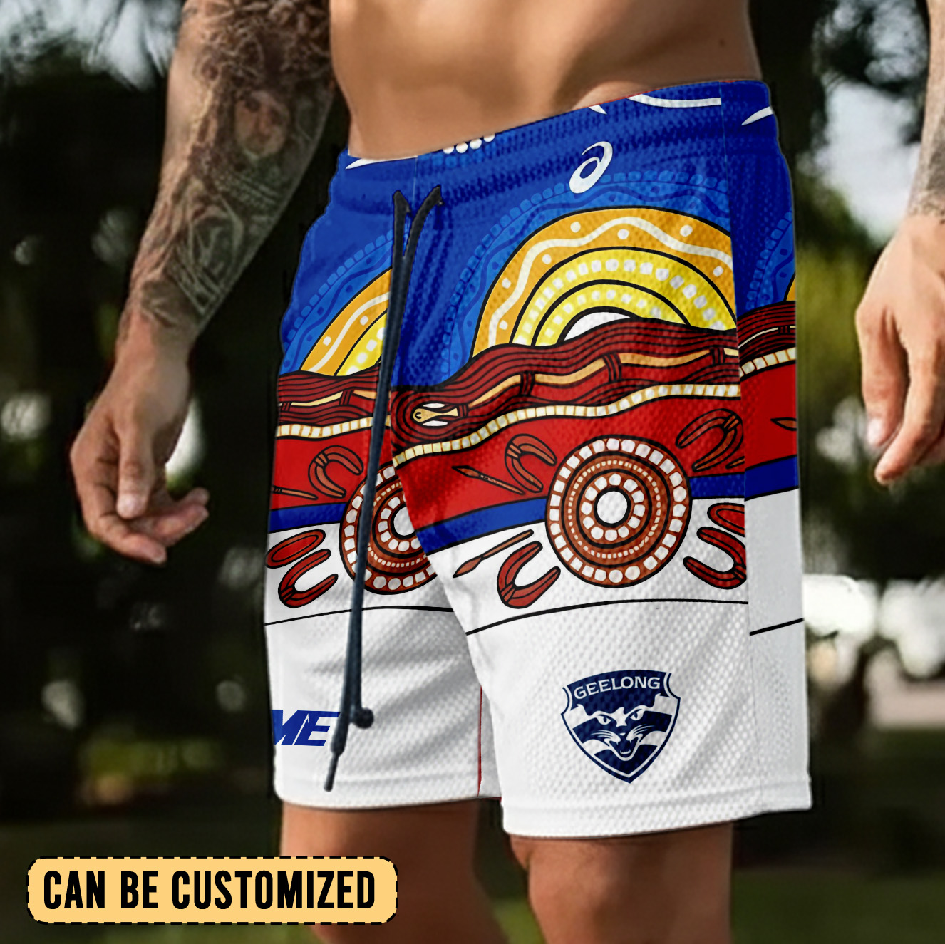 Auspiritmerch Geelong Cats Personalized Short Pants Gift For Fans