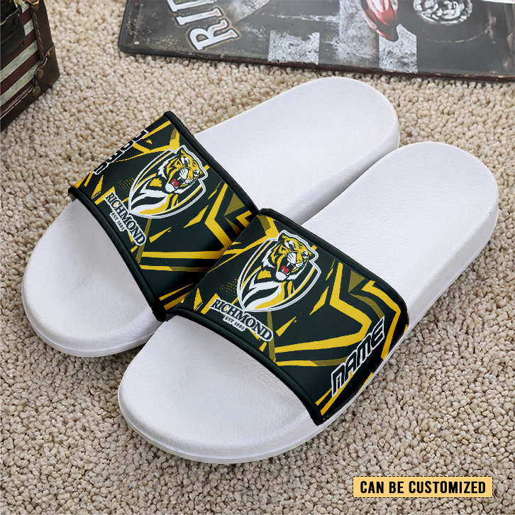Auspiritmerch Richmond Tigers Personalized Sports Slippers Gift For Fans