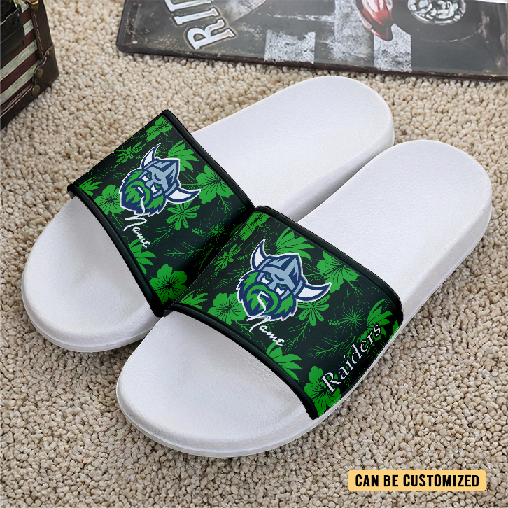 Auspiritmerch Canberra Raiders Personalized Sports Slippers Gift For Fans