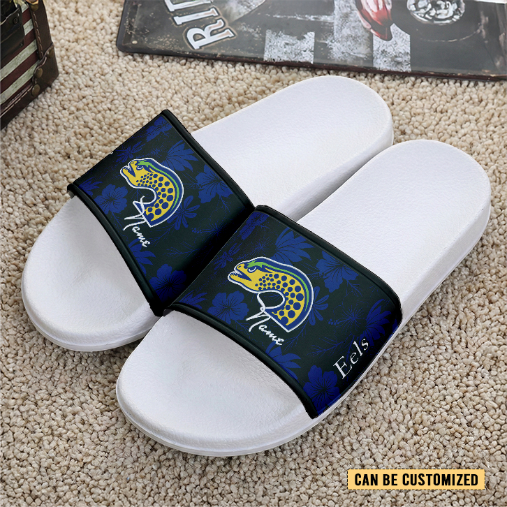 Auspiritmerch Parramatta Eels Personalized Sports Slippers Gift For Fans