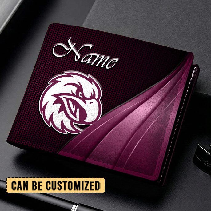 Auspiritmerch Manly Warringah Sea Eagles Personalized Leather Wallet Gift For Fans