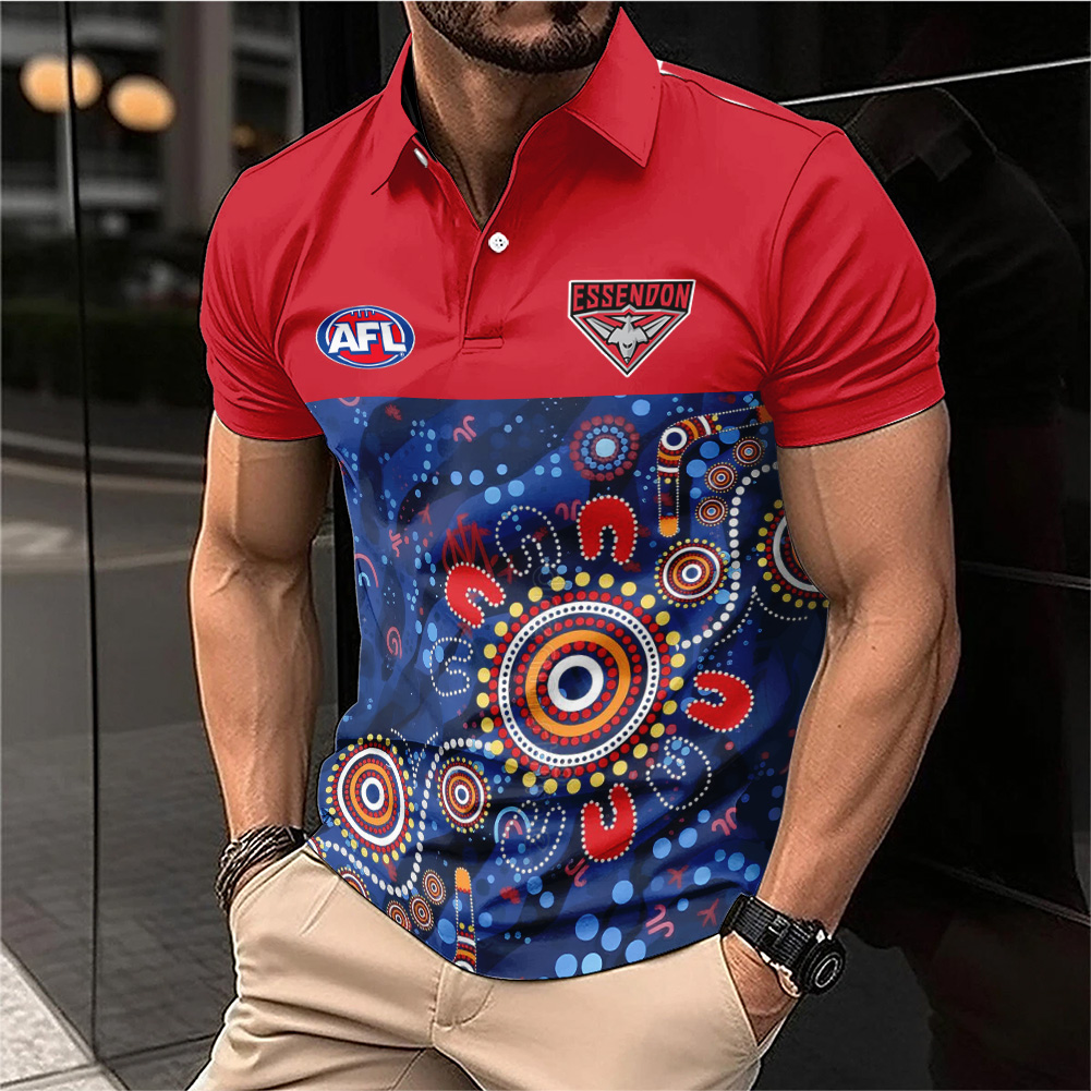 Auspiritmerch Essendon Personalized Polo Shirt Gift For Fans