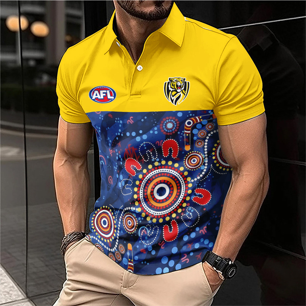Auspiritmerch Richmond Tigers Personalized Polo Shirt Gift For Fans