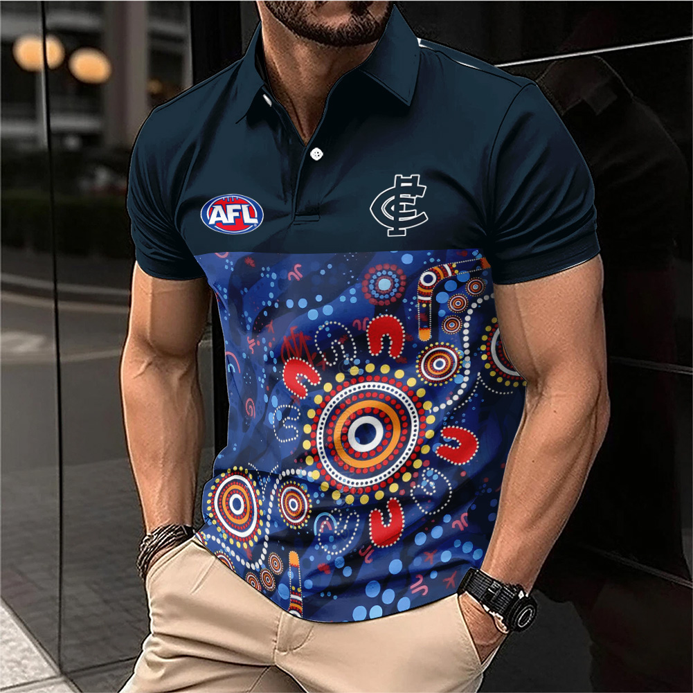 Auspiritmerch Carlton Blues Personalized Polo Shirt Gift For Fans