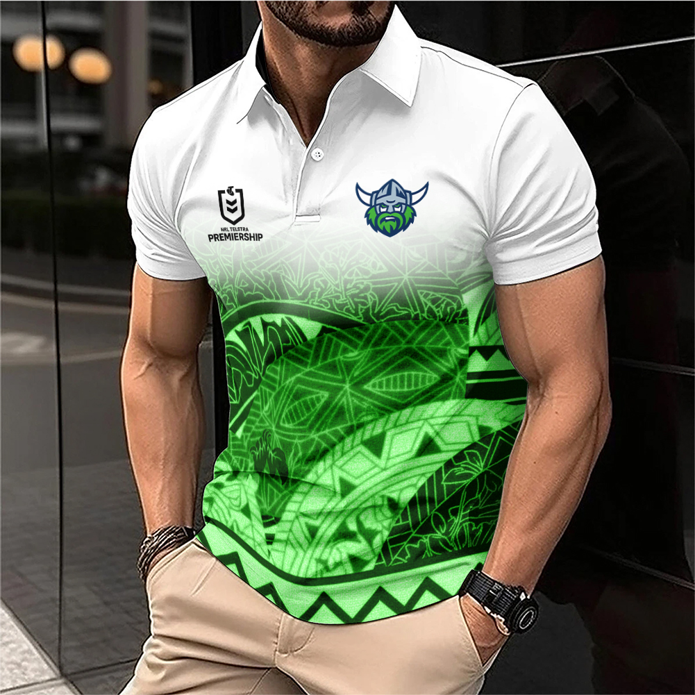 Auspiritmerch Canberra Raiders Personalized Polo Shirt Gift For Fans