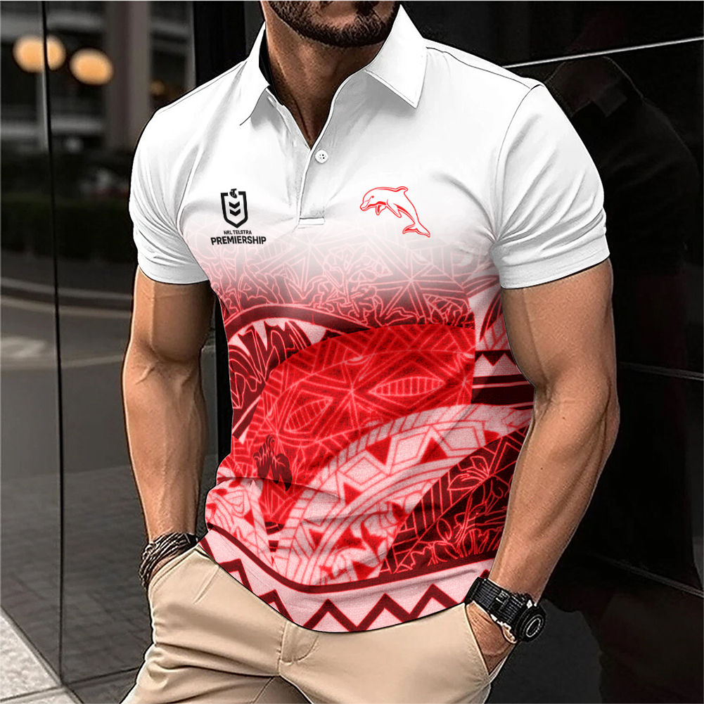 Auspiritmerch Dolphins Personalized Polo Shirt Gift For Fans