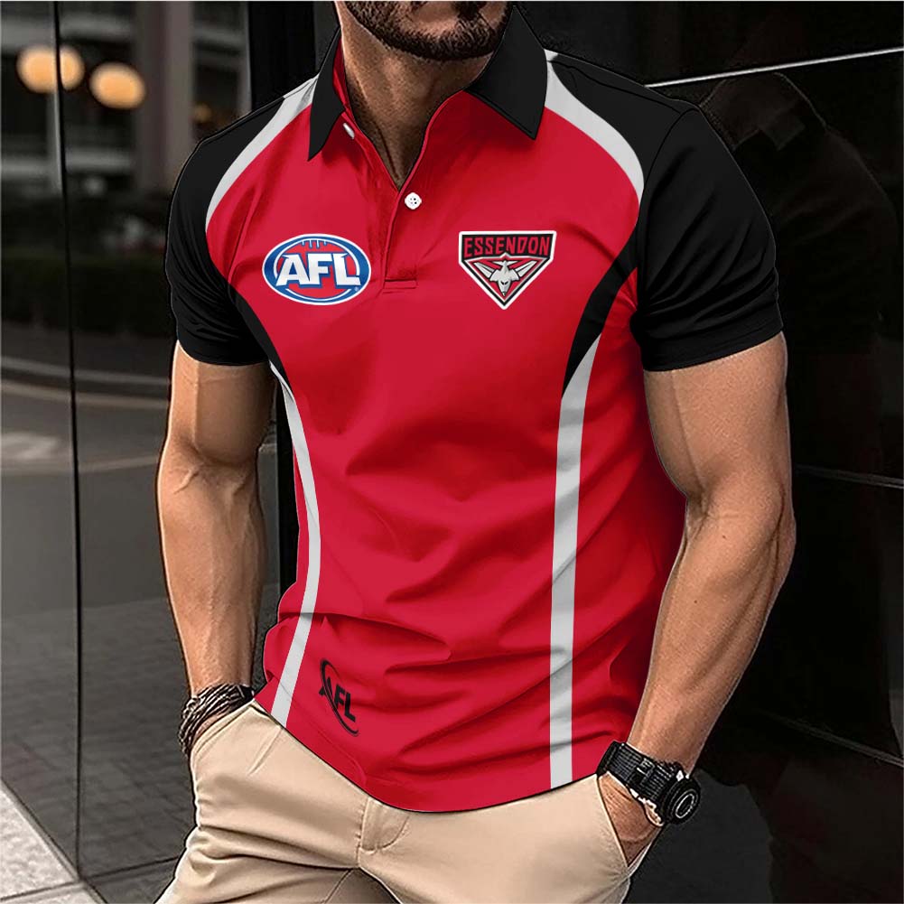 Auspiritmerch Essendon Personalized Polo Shirt Gift For Fans