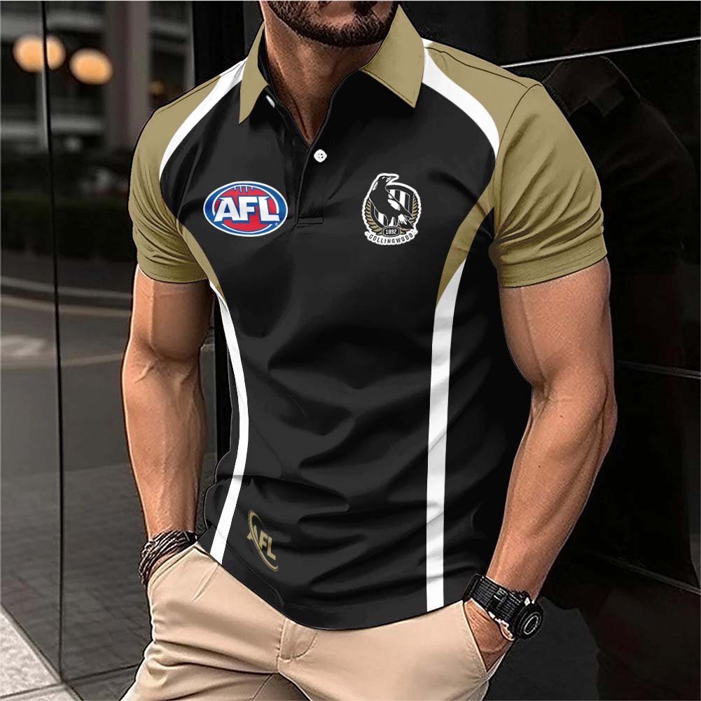 Auspiritmerch Collingwood Magpies Personalized Polo Shirt Gift For Fans