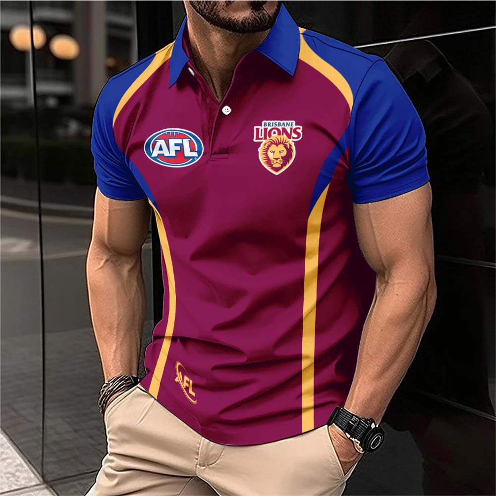 Auspiritmerch Brisbane Lions Personalized Polo Shirt Gift For Fans
