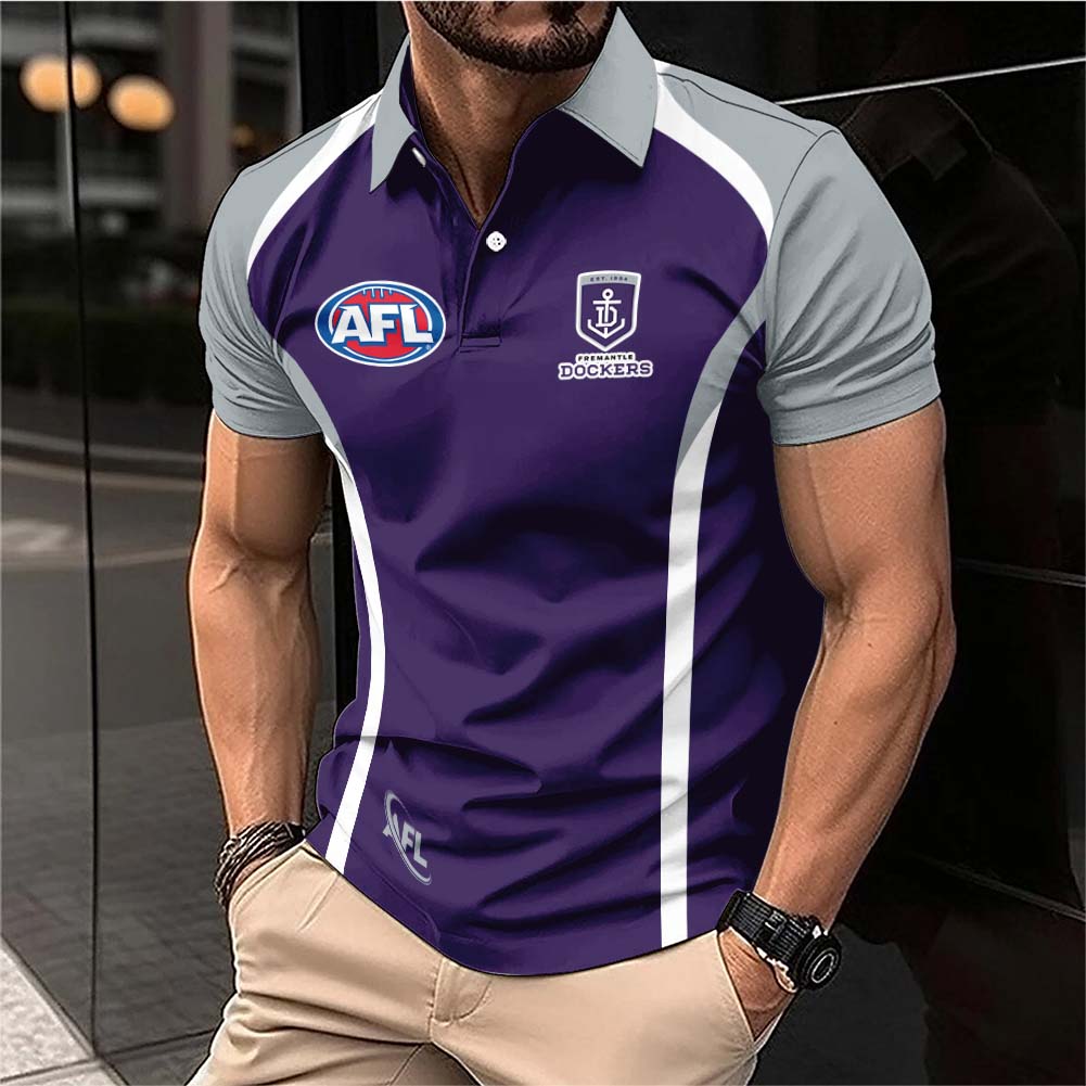 Auspiritmerch Fremantle Dockers Personalized Polo Shirt Gift For Fans