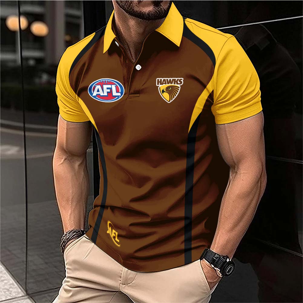 Auspiritmerch Hawthorn Hawks Personalized Polo Shirt Gift For Fans