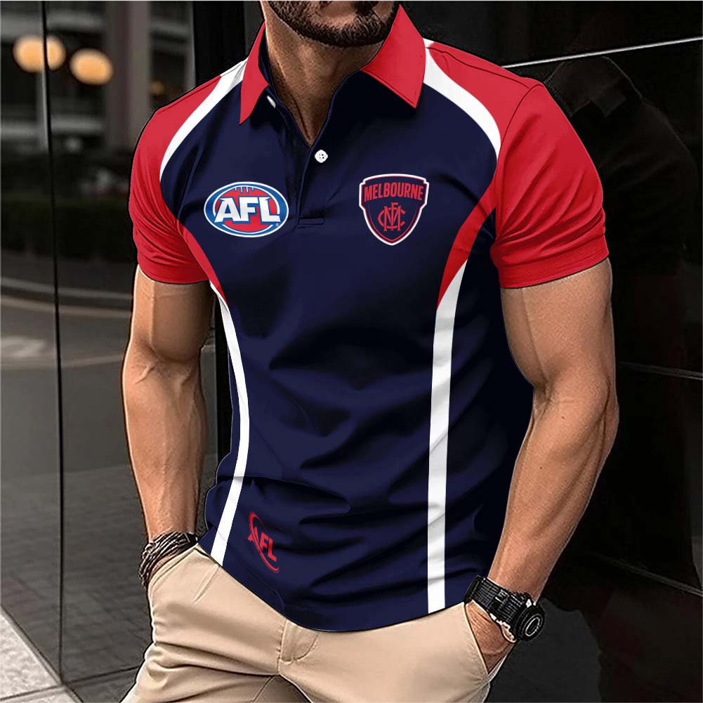Auspiritmerch Melbourne Demons Personalized Polo Shirt Gift For Fans