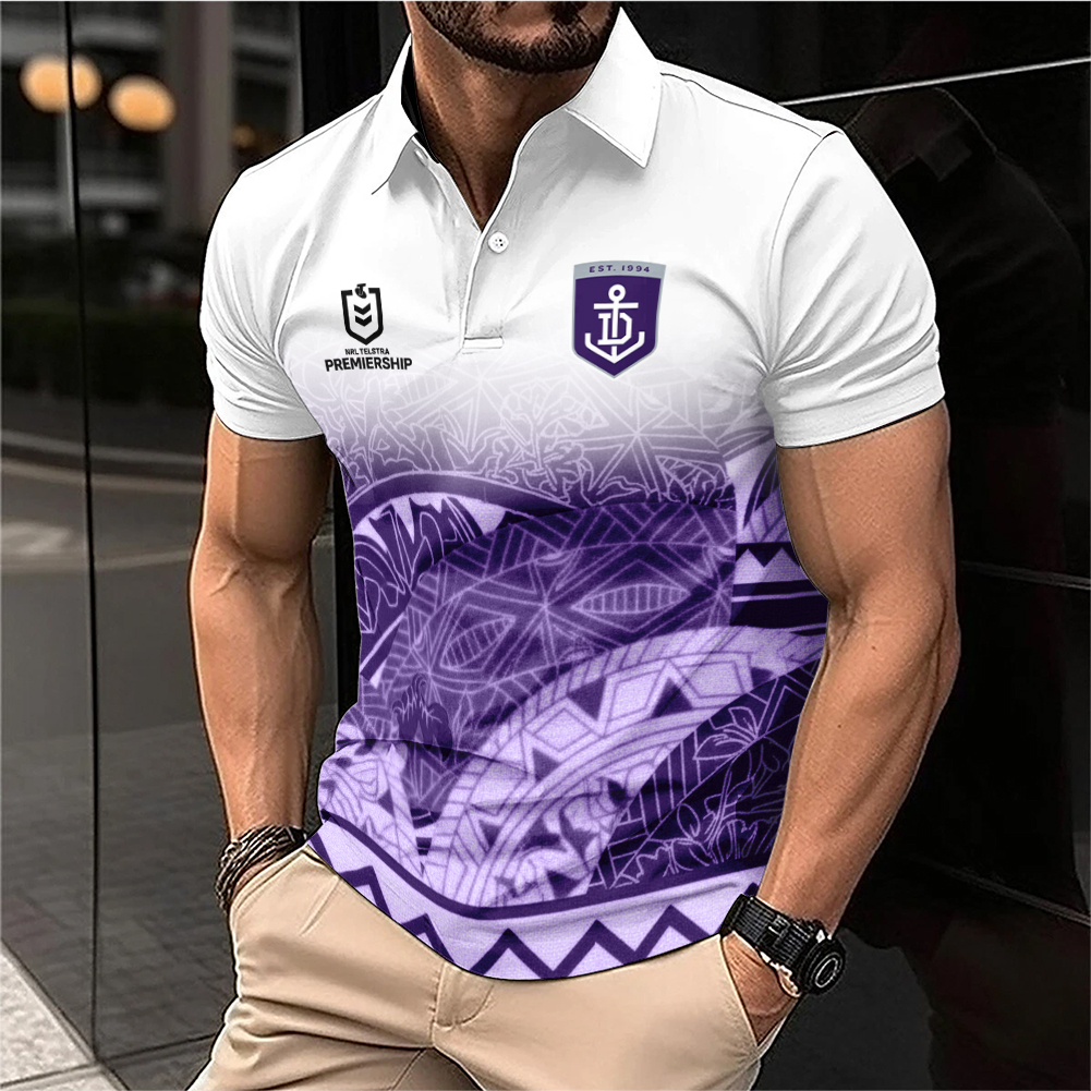 Auspiritmerch Fremantle Dockers Personalized Polo Shirt Gift For Fans