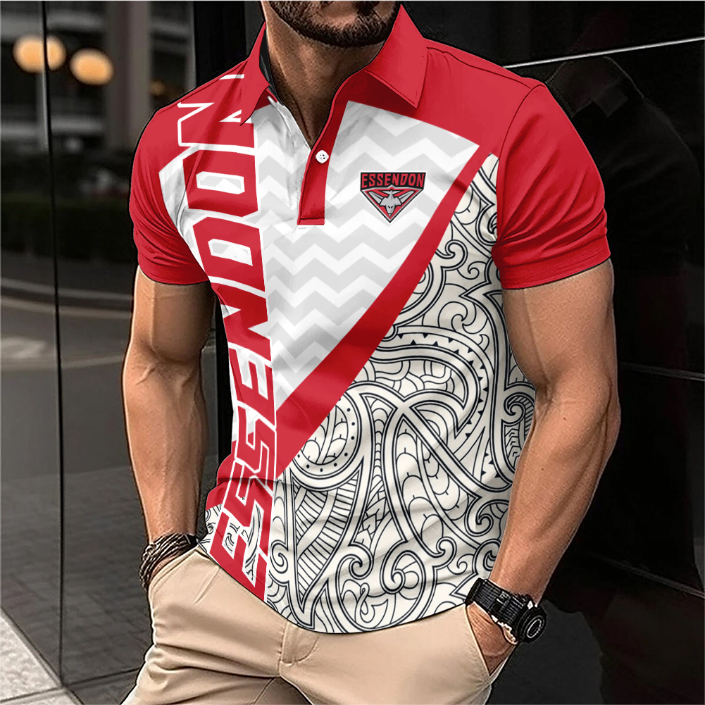 Auspiritmerch Essendon Personalized Polo Shirt Gift For Fans