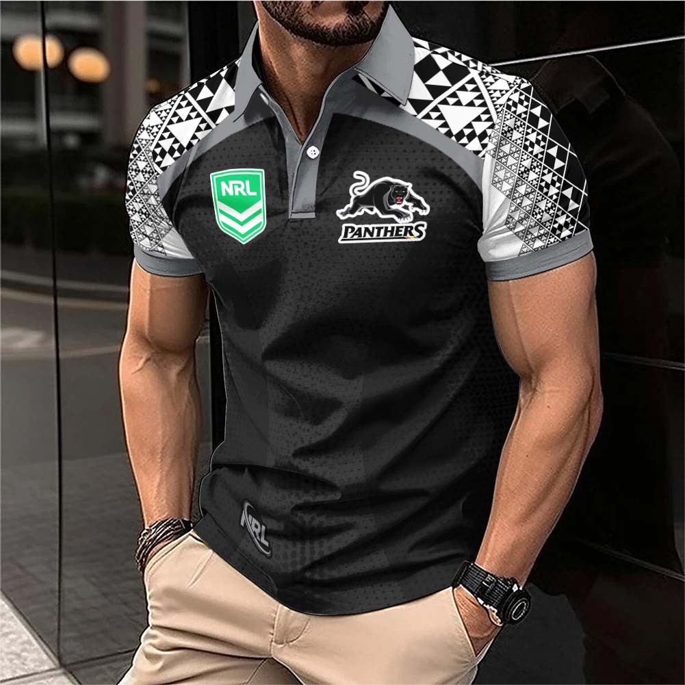 Auspiritmerch Penrith Panthers Personalized Polo Shirt Gift For Fans