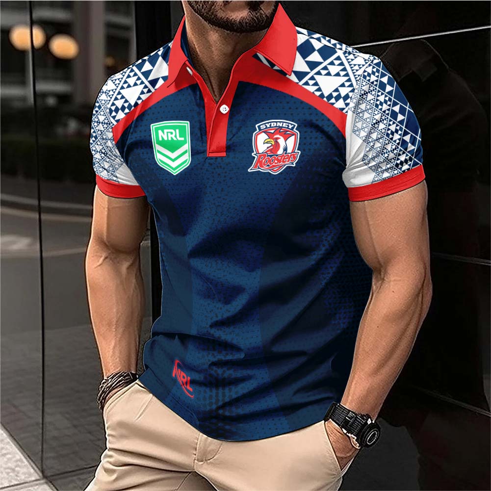 Auspiritmerch Sydney Roosters Personalized Polo Shirt Gift For Fans