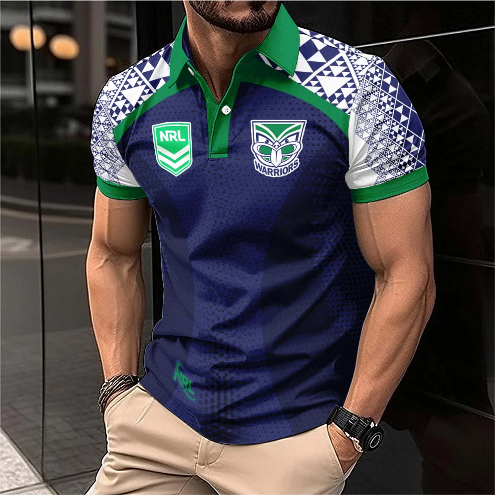Auspiritmerch New Zealand Warriors Personalized Polo Shirt Gift For Fans