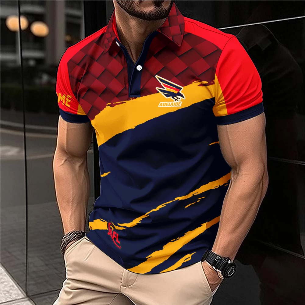 Auspiritmerch Adelaide Crows Personalized Polo Shirt Gift For Fans