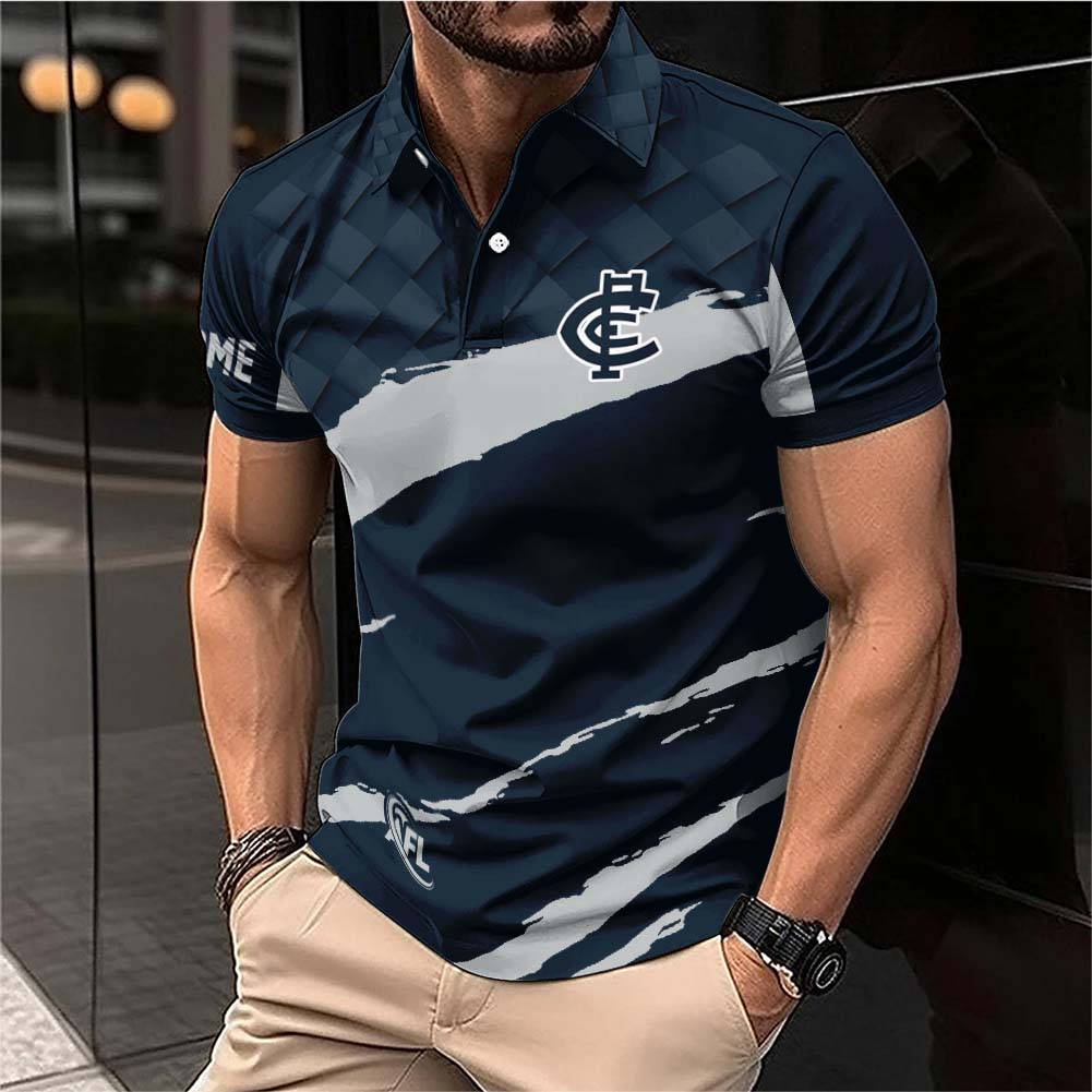 Auspiritmerch Carlton Blues Personalized Polo Shirt Gift For Fans