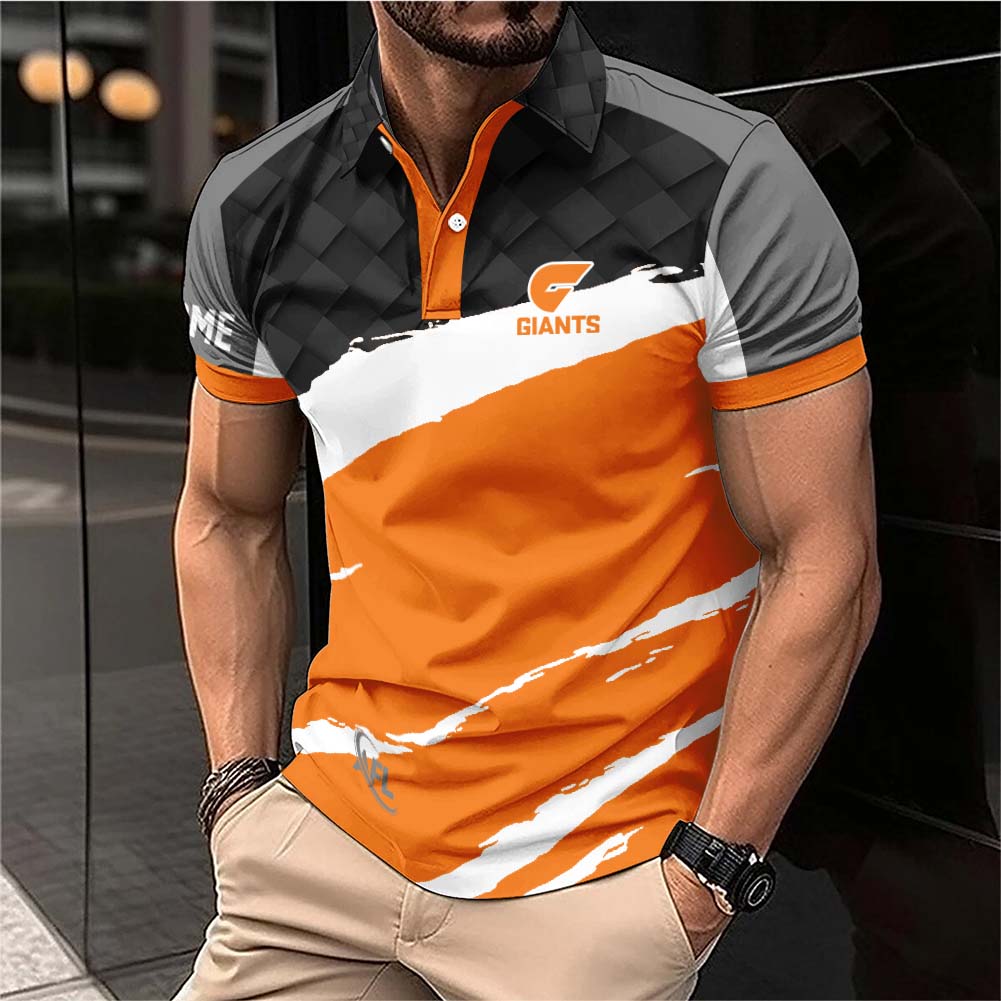 Auspiritmerch GWS Giants Personalized Polo Shirt Gift For Fans