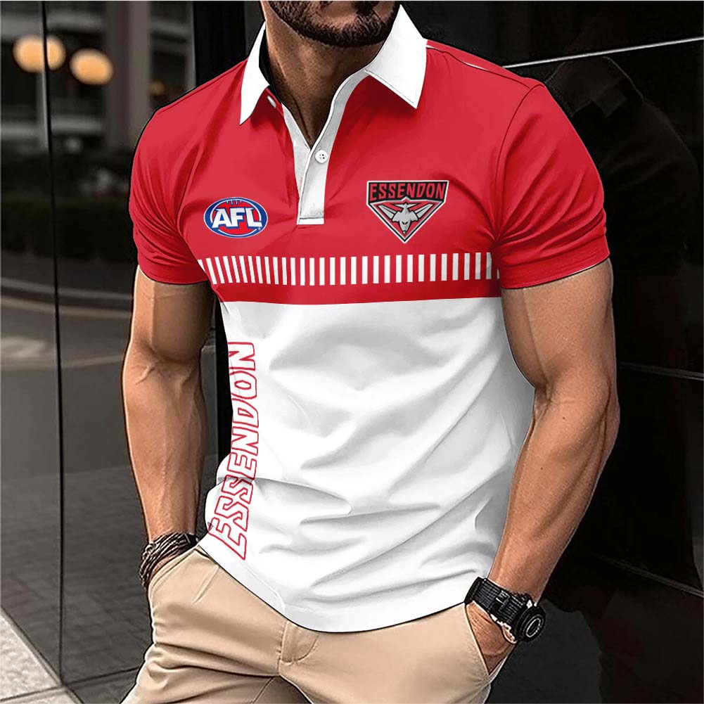 Auspiritmerch Essendon Personalized Polo Shirt Gift For Fans