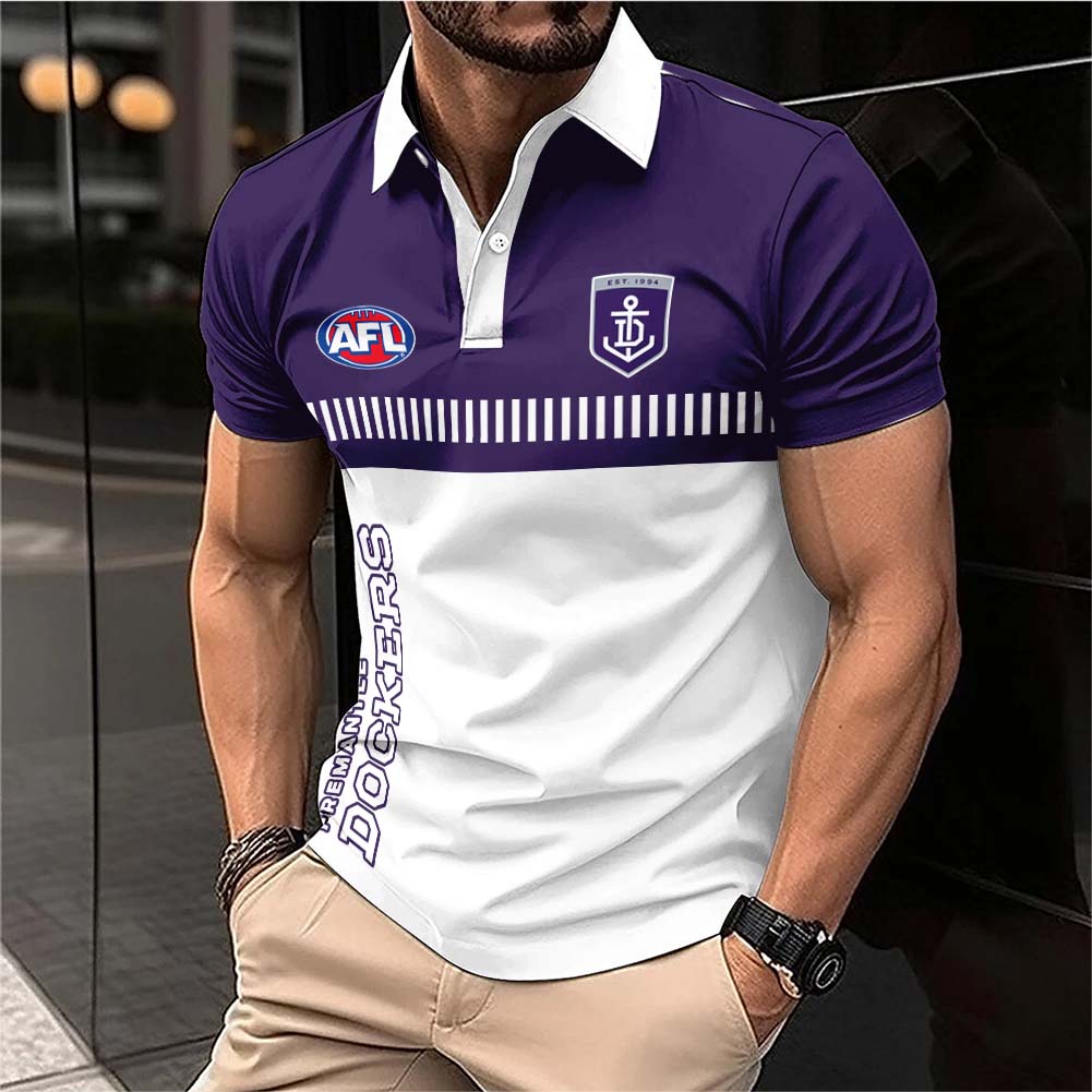 Auspiritmerch Fremantle Dockers Personalized Polo Shirt Gift For Fans