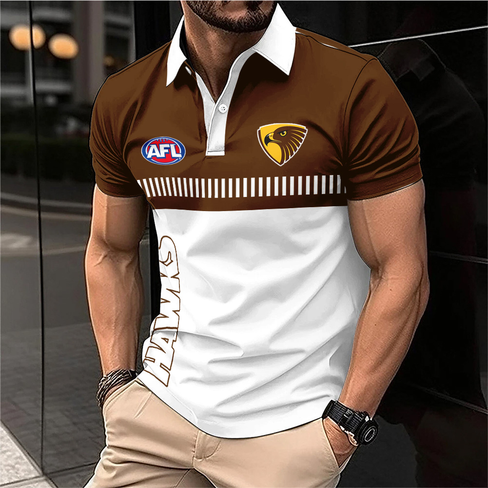 Auspiritmerch Hawthorn Hawks Personalized Polo Shirt Gift For Fans