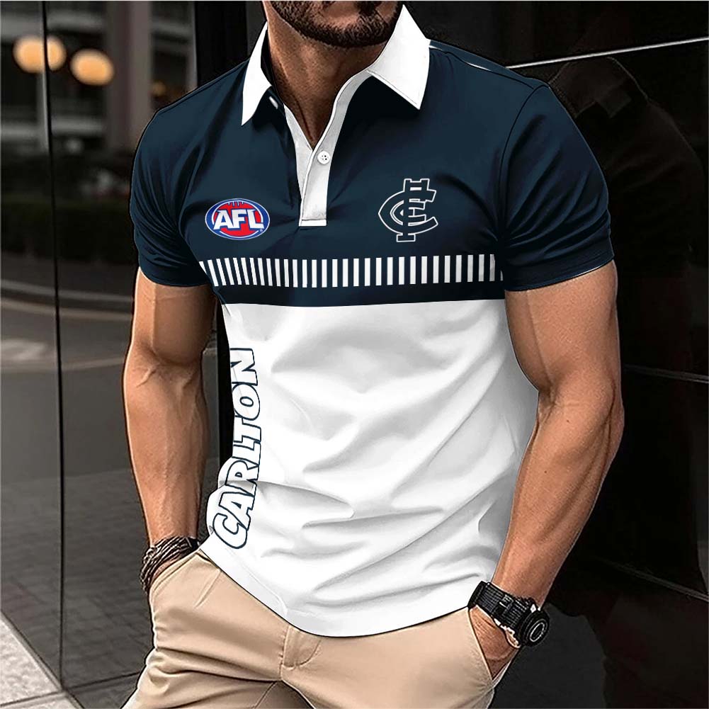 Auspiritmerch Carlton Blues Personalized Polo Shirt Gift For Fans