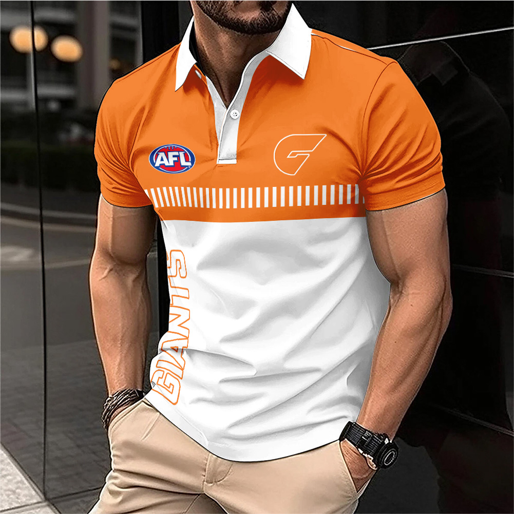 Auspiritmerch GWS Giants Personalized Polo Shirt Gift For Fans