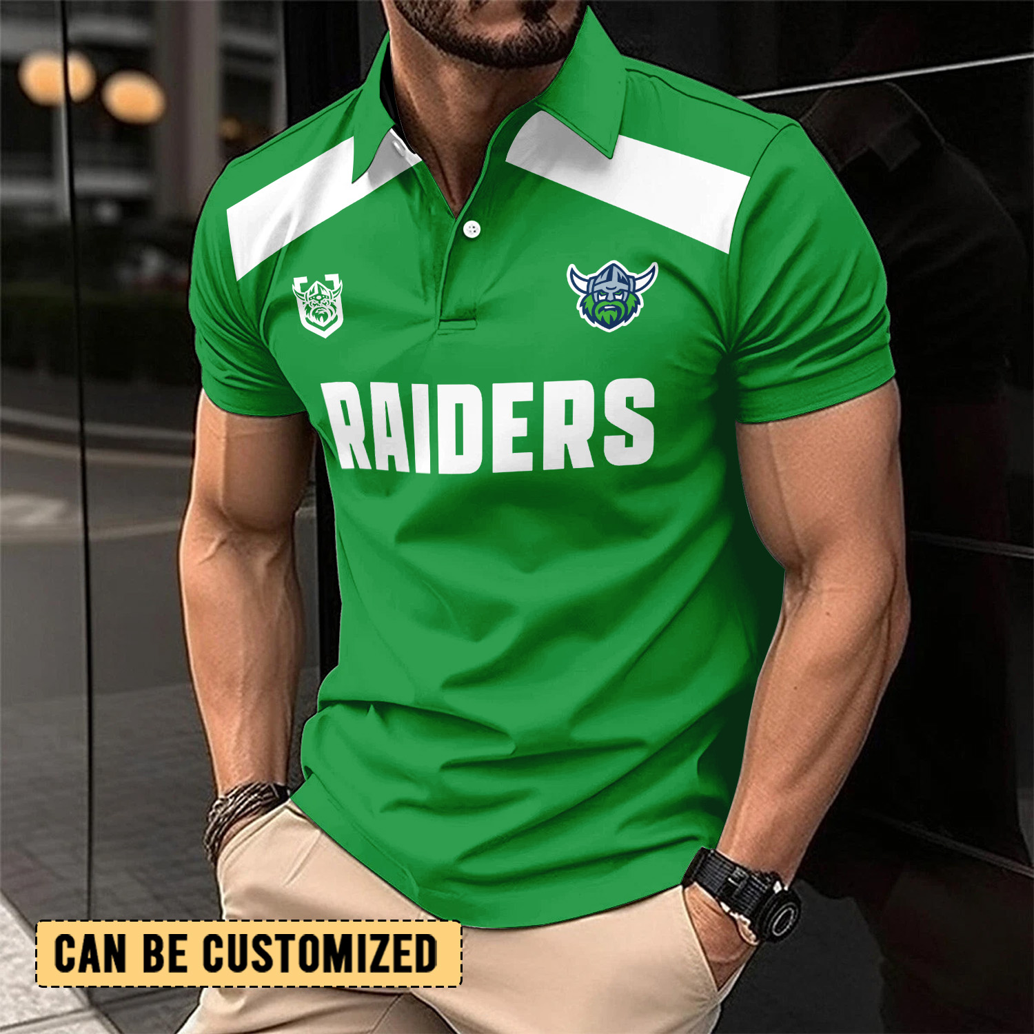Auspiritmerch Canberra Raiders Personalized Polo Shirt Gift For Fans
