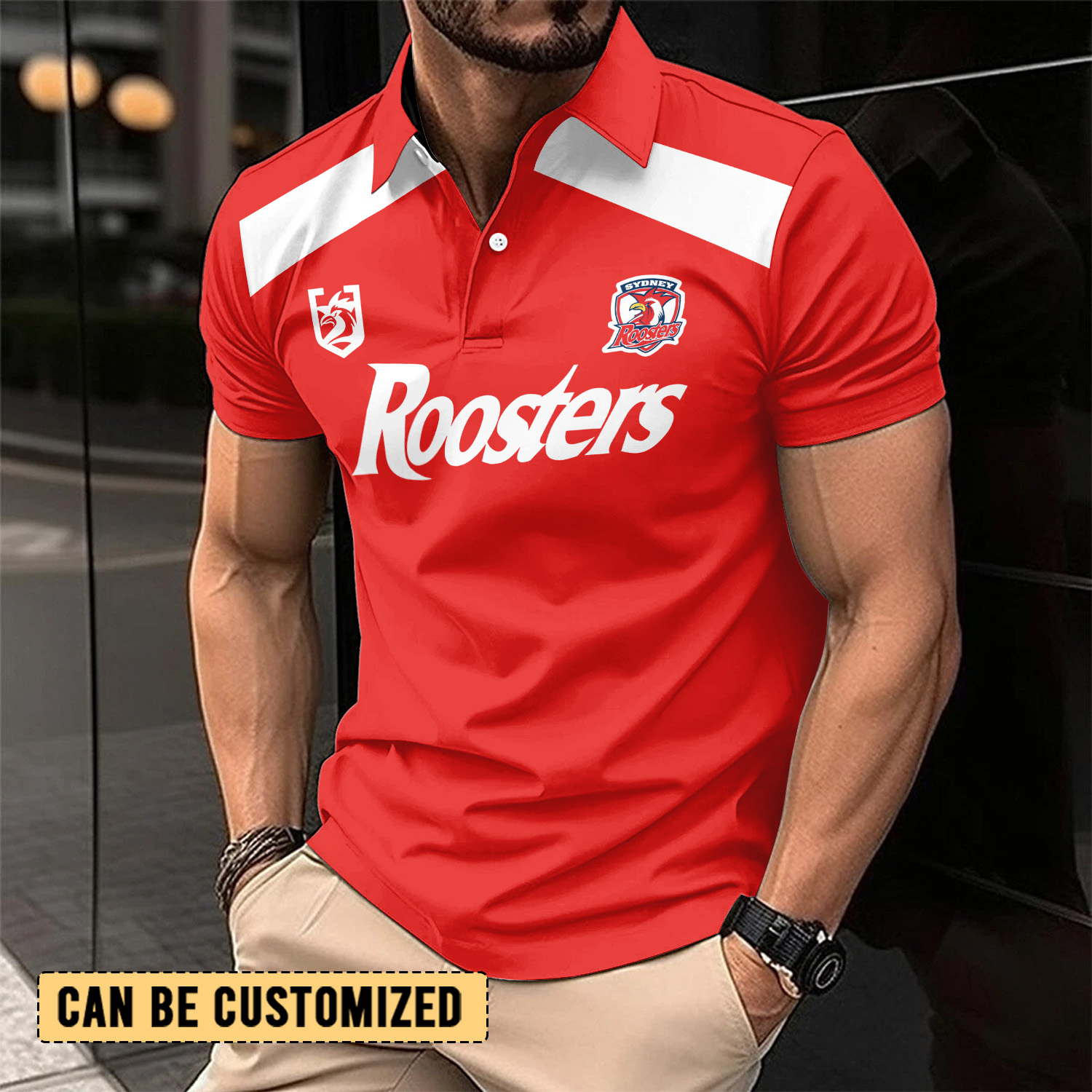 Auspiritmerch Sydney Roosters Personalized Polo Shirt Gift For Fans