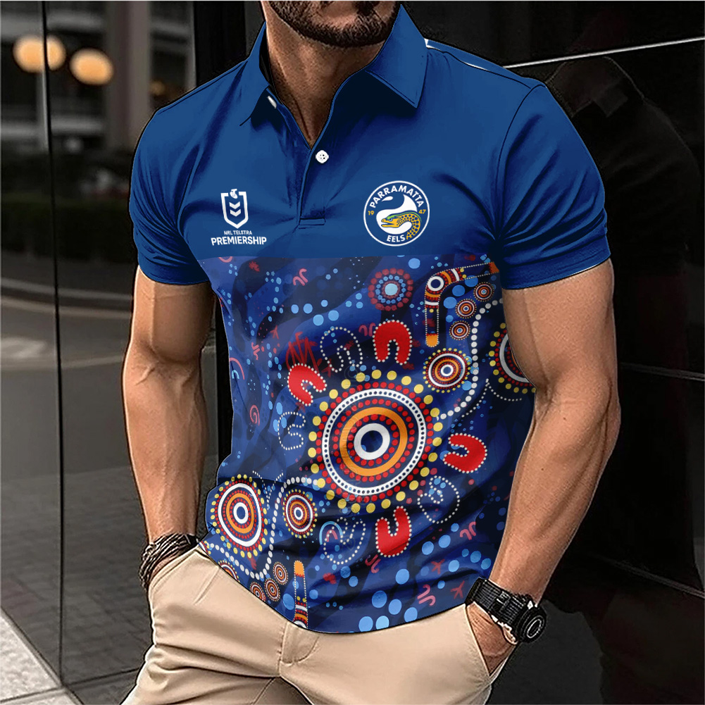 Auspiritmerch Parramatta Eels Personalized Polo Shirt Gift For Fans