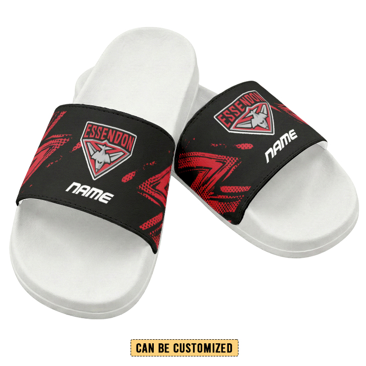 Auspiritmerch Essendon Personalized Sports Slippers Gift For Fans