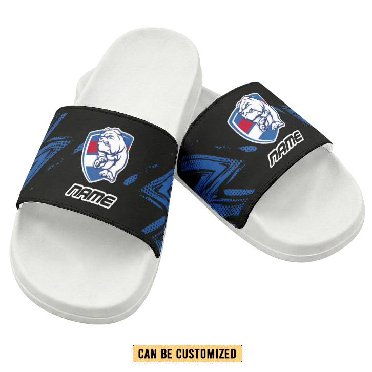 Auspiritmerch Western Bulldogs Personalized Sports Slippers Gift For Fans