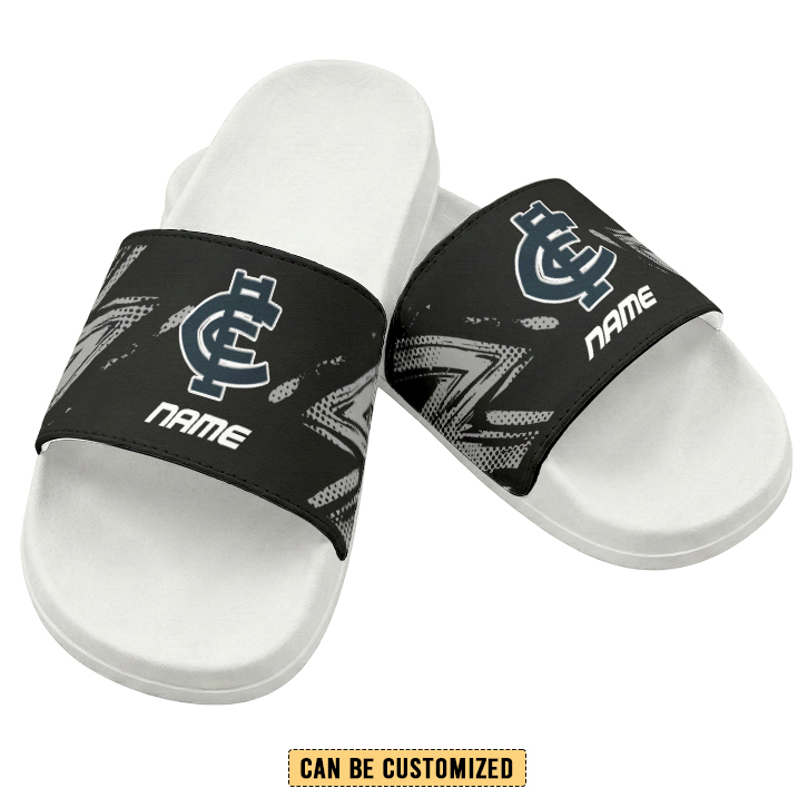 Auspiritmerch Carlton Blues Personalized Sports Slippers Gift For Fans