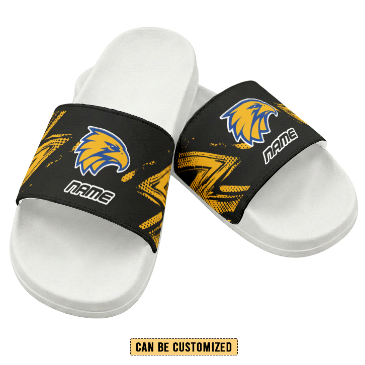 Auspiritmerch West Coast Eagles Personalized Sports Slippers Gift For Fans